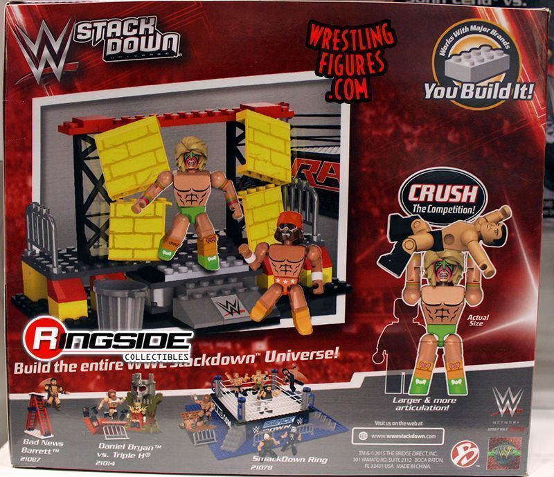 Unreleased WWE Bridge Direct StackDown Ultimate Warrior vs. Macho Man