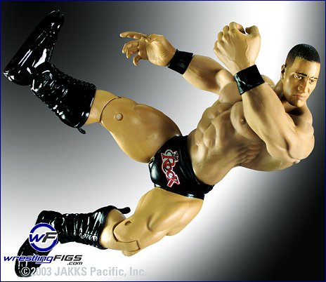 2003 WWE Jakks Pacific Unlimited Series 4 The Rock