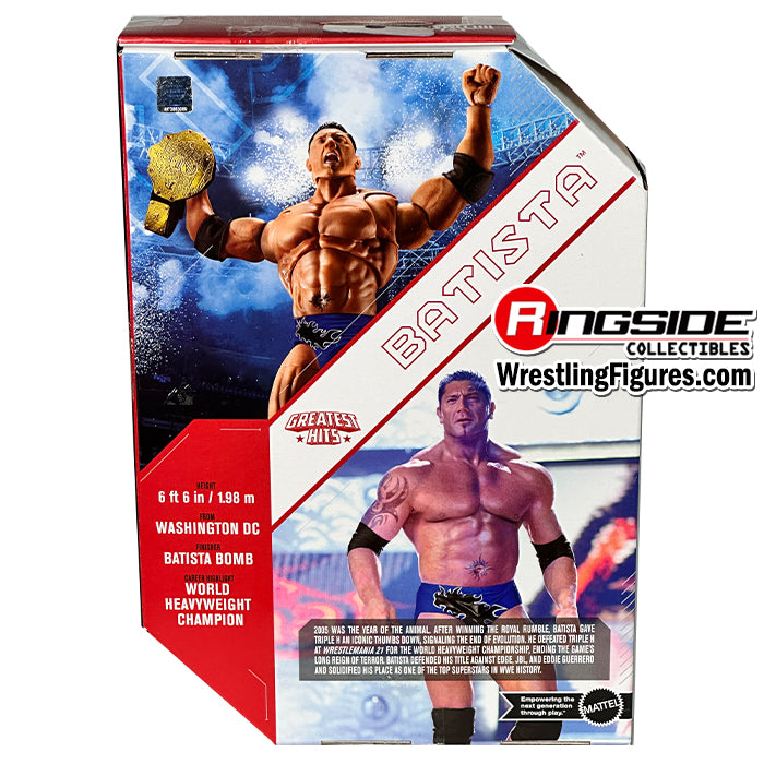 2024 WWE Mattel Ultimate Edition Greatest Hits Series 4 Batista