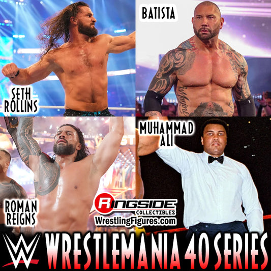 2024 WWE Mattel Basic WrestleMania 40 Roman Reigns