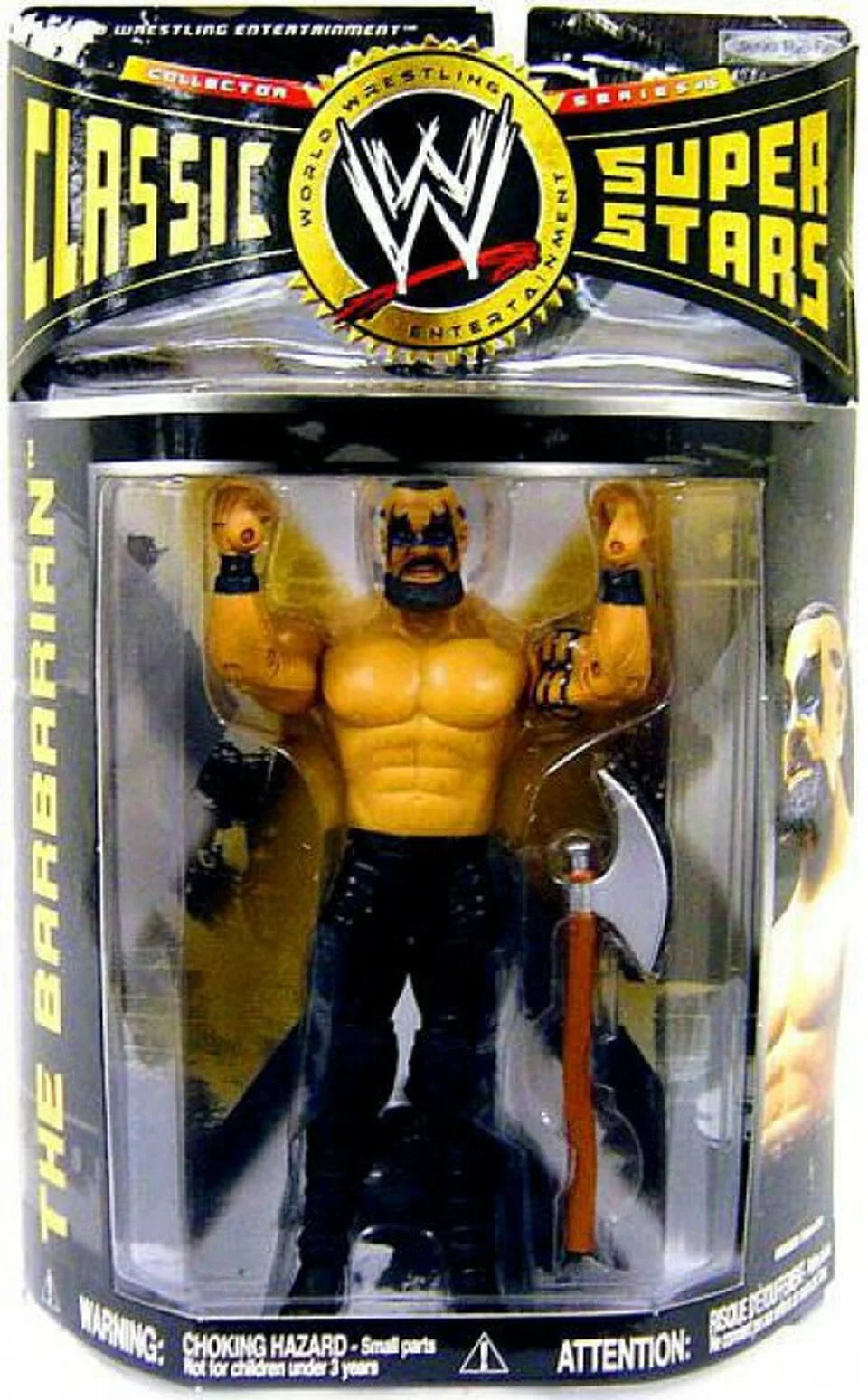 2007 WWE Jakks Pacific Classic Superstars Series 16 Barbarian