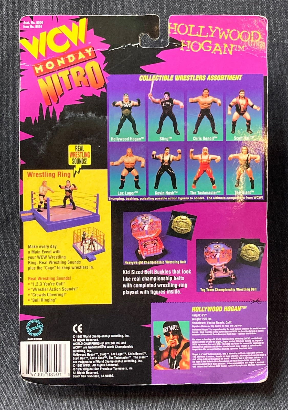 1997 WCW OSFTM Vibrating Hollywood Hogan