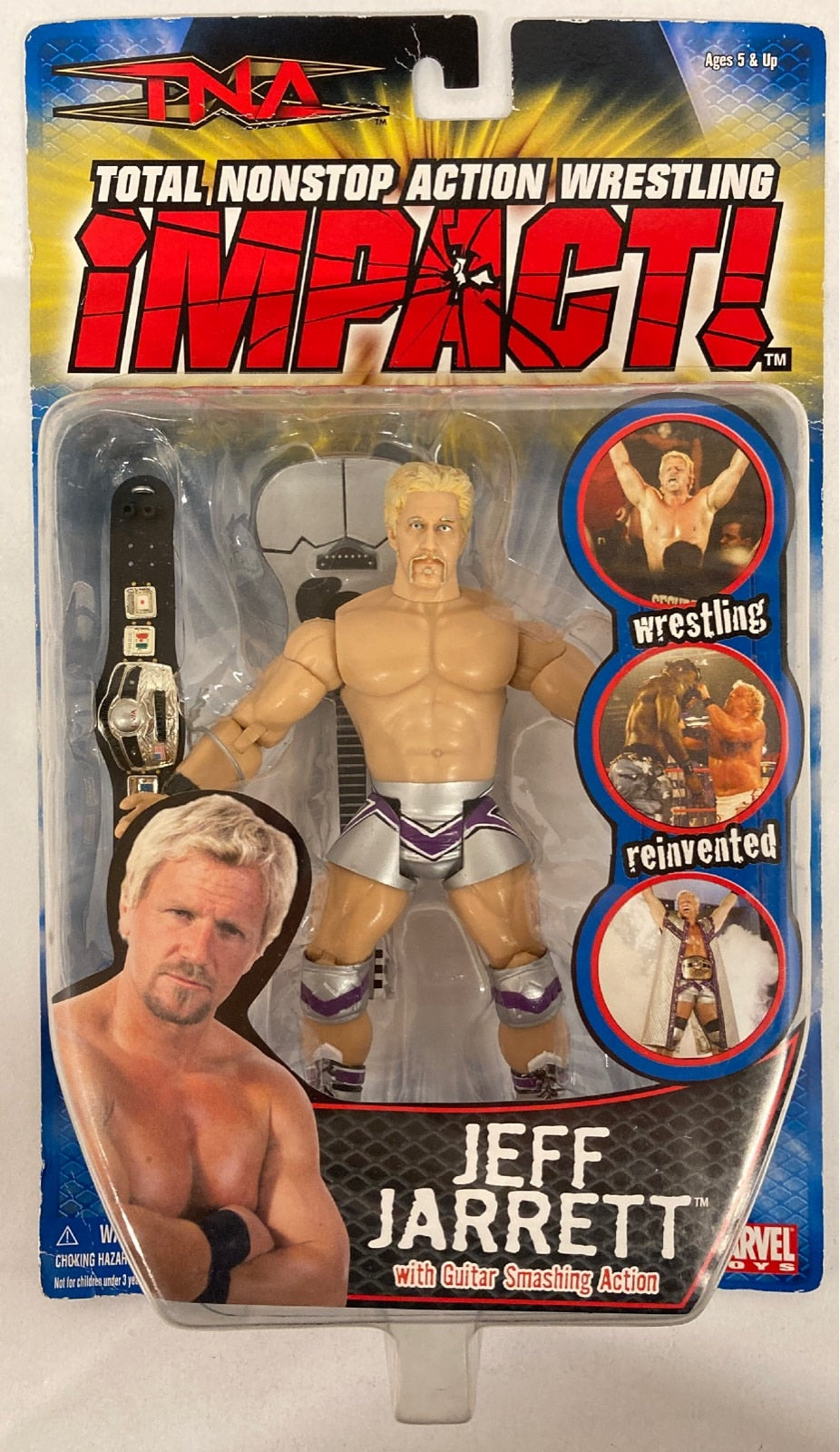 2005 Total Nonstop Action [TNA] Wrestling Impact! Marvel Toys