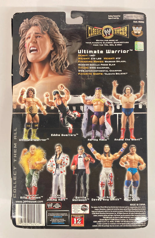 2005 WWE Jakks Pacific Classic Superstars Series 7 Ultimate Warrior