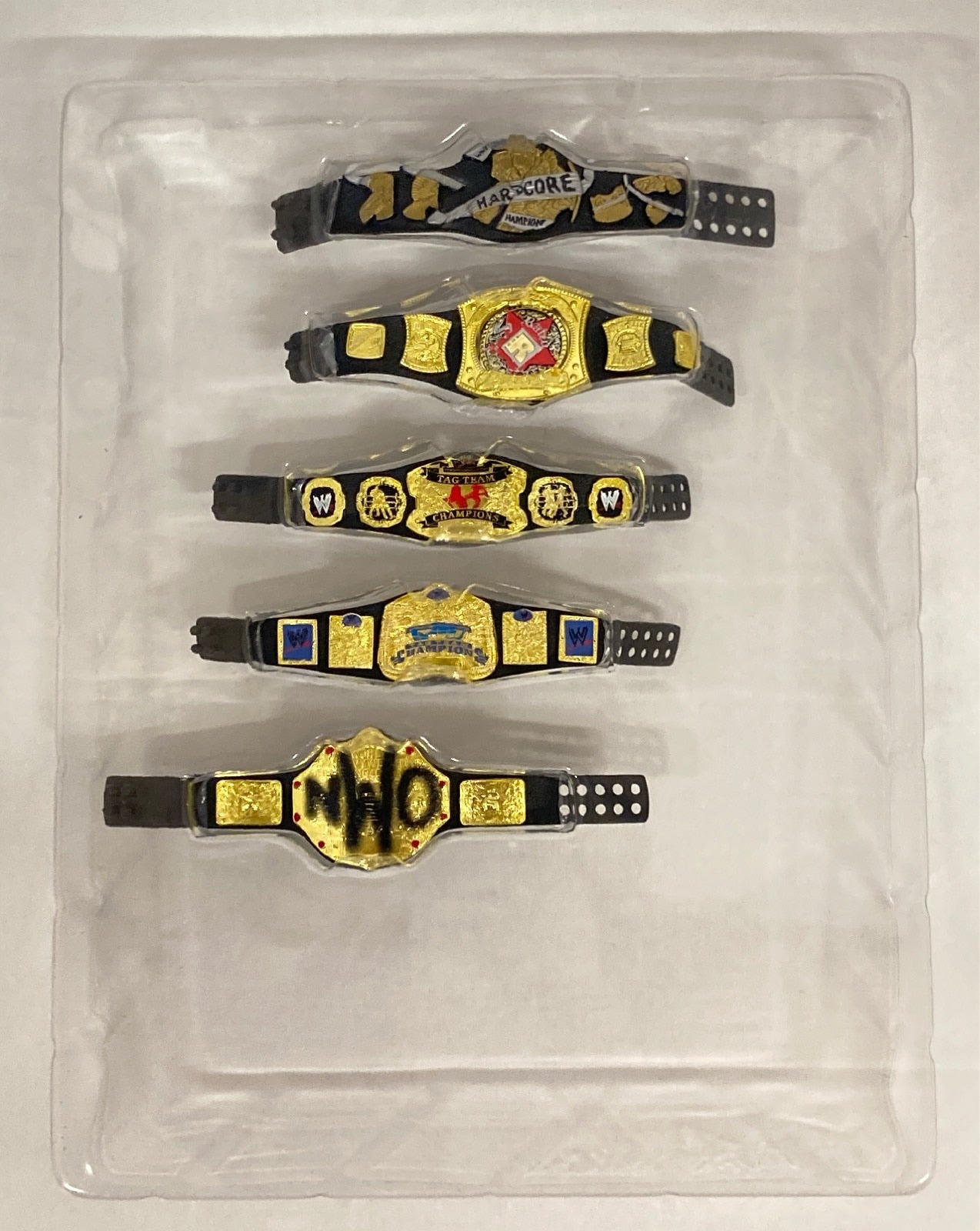2019 WWE Mattel Elite Collection Ringside Exclusive Championship Collectors Pack
