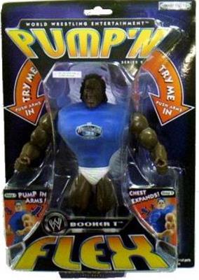 2005 WWE Jakks Pacific Pump 'N' Flex Series 2 Booker T