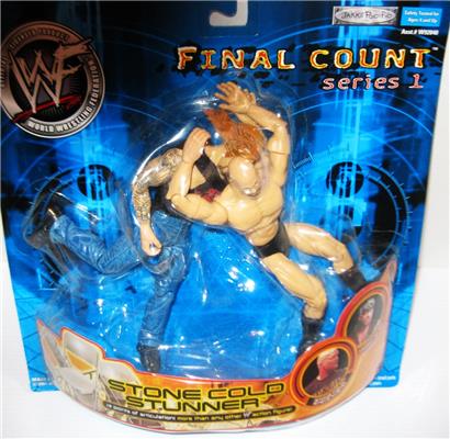 2001 WWF Jakks Pacific Final Count Series 1 "Stone Cold Stunner": Stone Cold Steve Austin & Undertaker