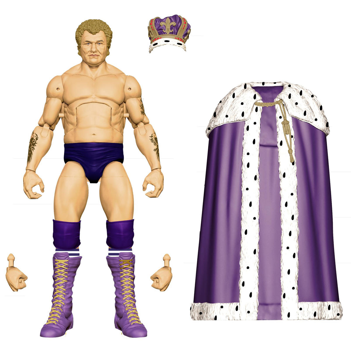 2023 WWE Mattel Elite Collection Greatest Hits Series 2 King Harley Race