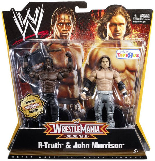2010 WWE Mattel Basic WrestleMania XXVI R-Truth & John Morrison [Exclusive]