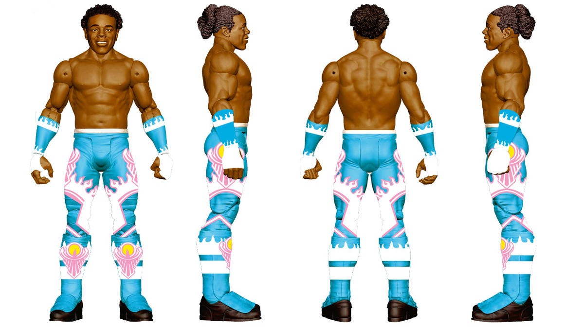 2016 WWE Mattel Basic Series 67 Xavier Woods