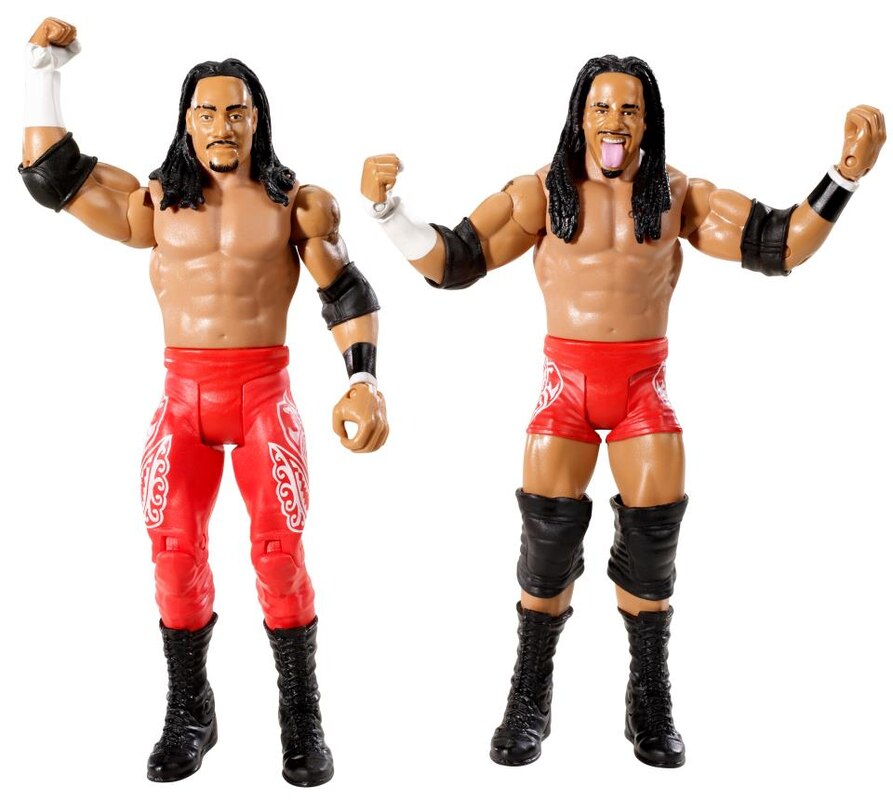 2011 WWE Mattel Basic Battle Packs Series 11 Jimmy Uso & Jey Uso