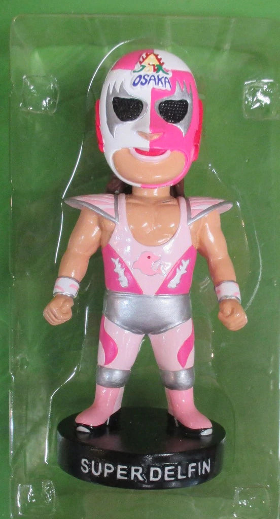 Osaka Pro Wrestling Super Delphin Shake Head Doll