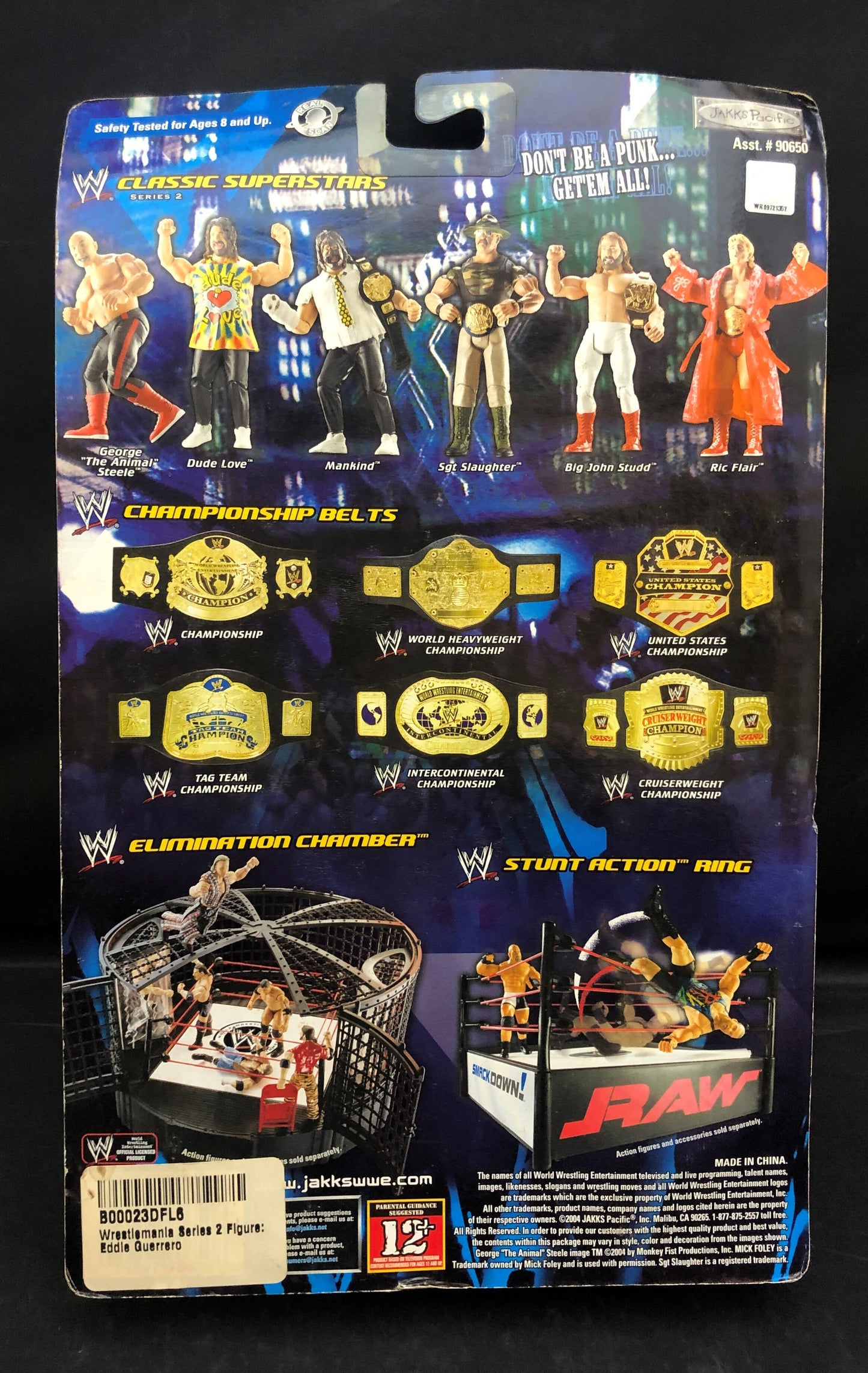2004 WWE Jakks Pacific Ruthless Aggression WrestleMania XX "Winners" Eddie Guerrero