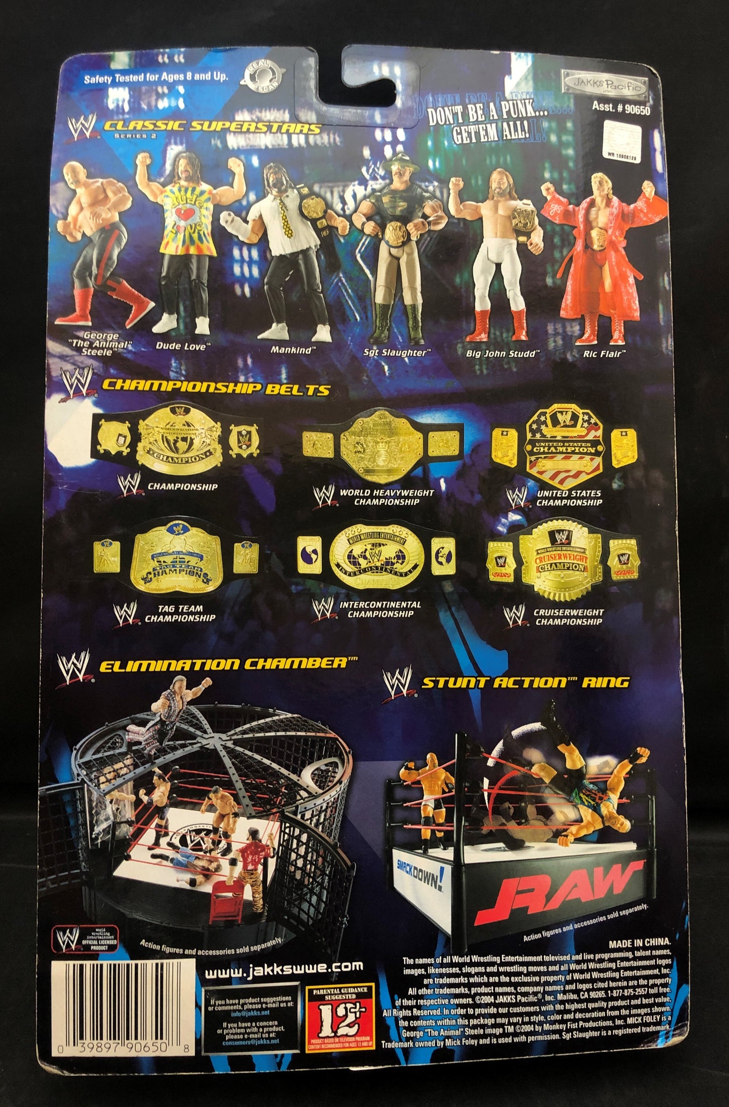 2004 WWE Jakks Pacific Ruthless Aggression WrestleMania XX "Winners" Chris Benoit