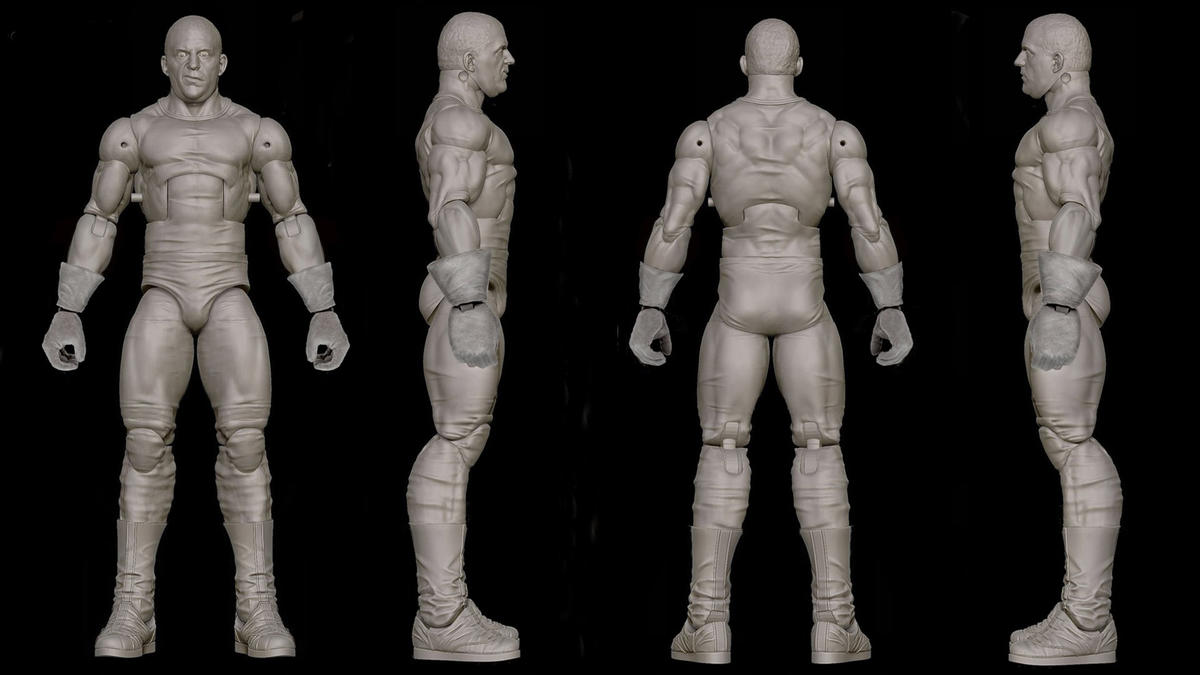 2017 WWE Mattel Elite Collection Series 47B Goldust