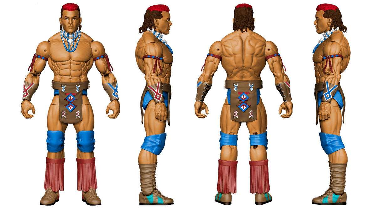 2016 WWE Mattel Elite Collection Series 47A Tatanka