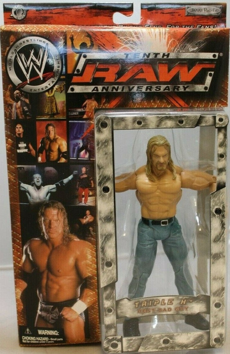 2003 WWE Jakks Pacific Tenth Raw Anniversary Triple H – Wrestling