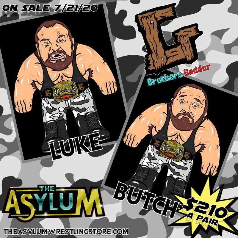 2020 Brothers Gaddor Officially Licensed Gaddor Buddies Bushwhacker Luke & Bushwhacker Butch