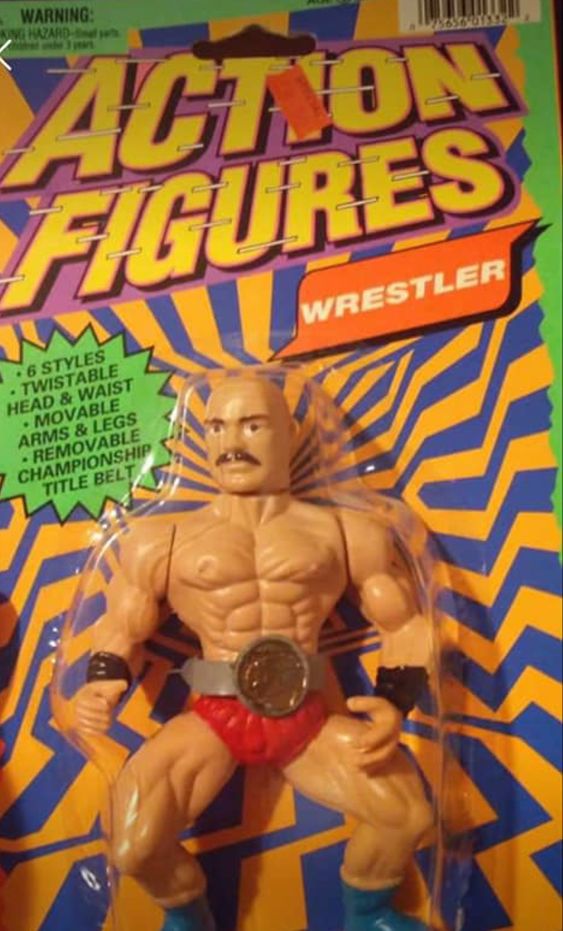 1993 Ja-Ru Bootleg/Knockoff Wrestler Action Figure