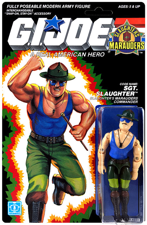 1989 Hasbro GI Joe Slaughter's Marauders Sgt. Slaughter [v4