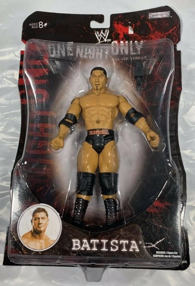 2008 WWE Jakks Pacific Ruthless Aggression Pay Per View Series 19 "One Night Only" Batista