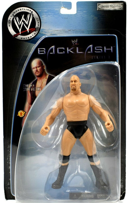 2003 WWE Jakks Pacific Backlash Series 2 Stone Cold Steve Austin