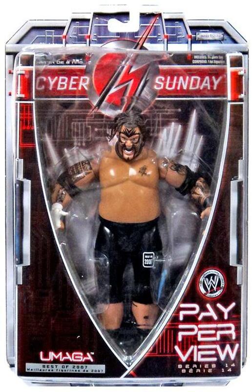 2007 WWE Jakks Pacific Ruthless Aggression Best of 2007 Umaga