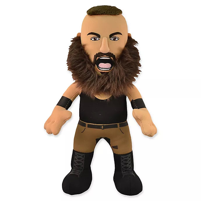 2017 WWE Uncanny Brands Bleacher Creatures 10" Plush Braun Strowman