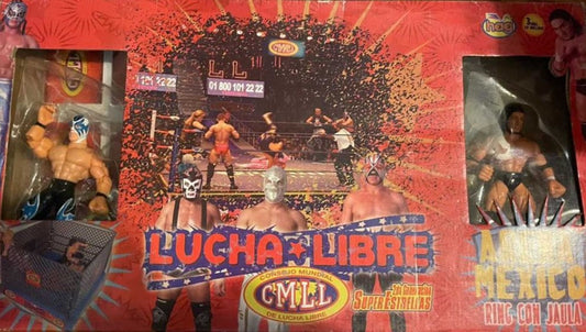 2007 CMLL Hag Distribuidoras 6.5" Super Estrellas Arena Mexico [With Atlantis & Hijo del Perro Aguayo]