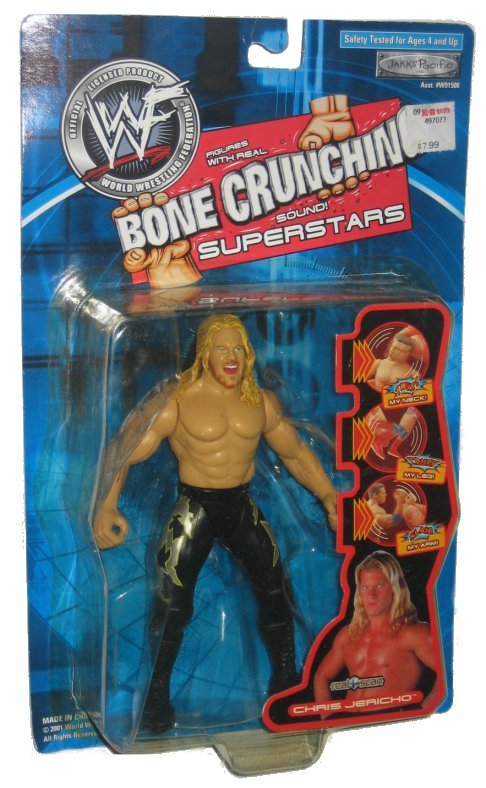 2001 WWF Jakks Pacific Bone Crunching Superstars Chris Jericho