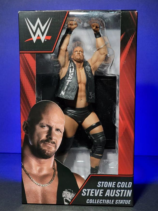 2022 WWE PCS Collectibles 11" Stone Cold Steve Austin Collectible Statue
