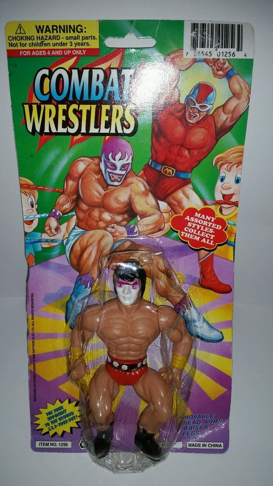1996 Zaptron Combat Wrestlers Bootleg/Knockoff