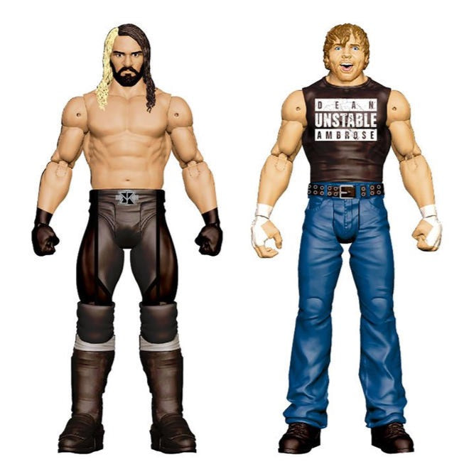 2015 WWE Mattel Basic Battle Packs Series 36 Dean Ambrose & Seth Rollins
