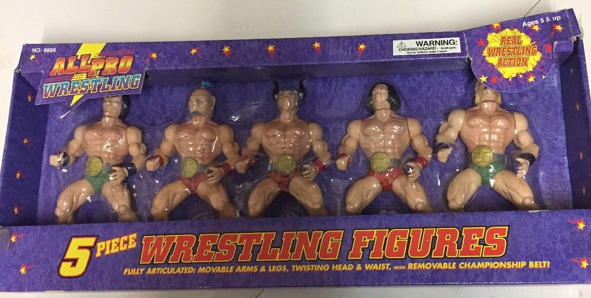 AllPro Wrestling Bootleg/Knockoff 5-Pack