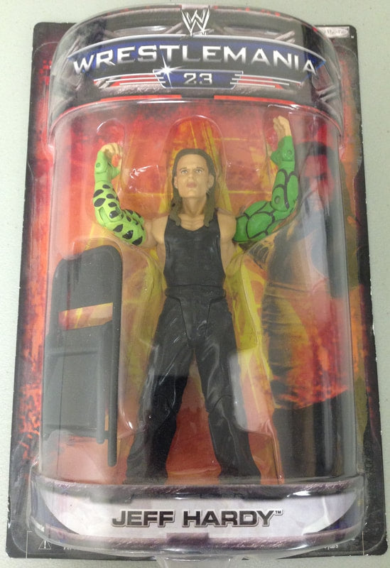 2007 WWE Jakks Pacific Ruthless Aggression Road to WrestleMania 23 Series 3 Jeff Hardy