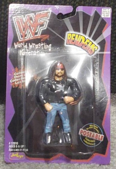 1998 WWF Just Toys Bend-Ems Canadian Series 9 X-Pac