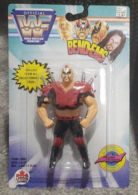 1998 WWF Just Toys Bend-Ems Canadian Series 6 Animal