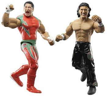 2007 WWE Jakks Pacific Adrenaline Series 22 Super Crazy & Psicosis