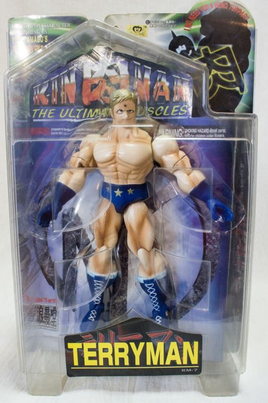 Romando Kinnikuman "The Ultimate Muscles" Terryman [With Blond Hair & Navy Trunks]