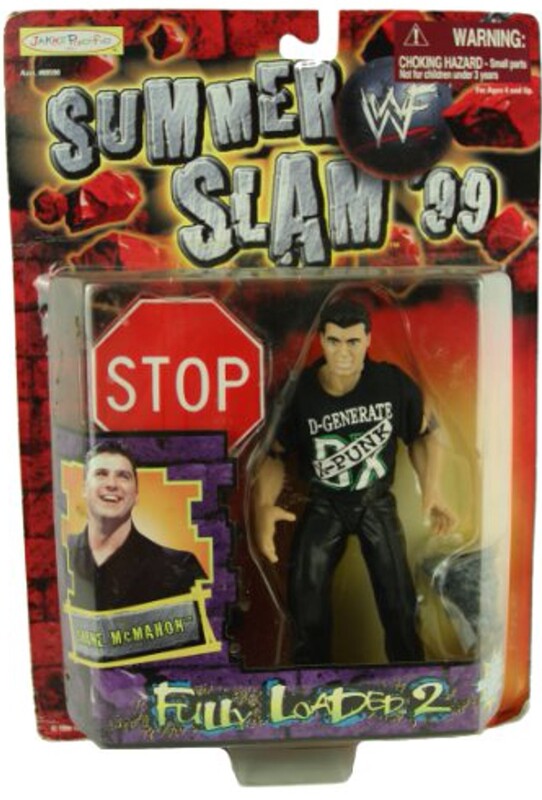 1999 WWF Jakks Pacific Fully Loaded Series 2 Shane McMahon