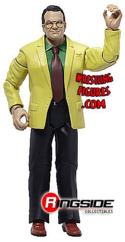 Unreleased TNA/Impact Wrestling Jakks Pacific Legends of the Ring Jim Cornette