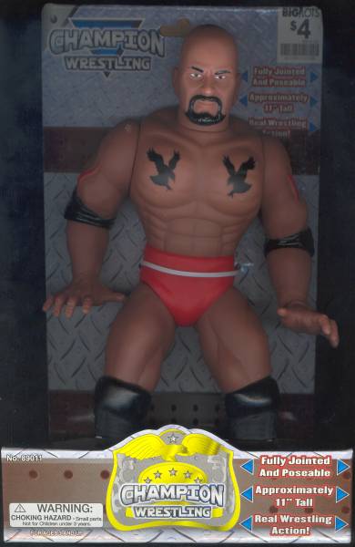 Champion Wrestling Bootleg/Knockoff 11" Wrestler