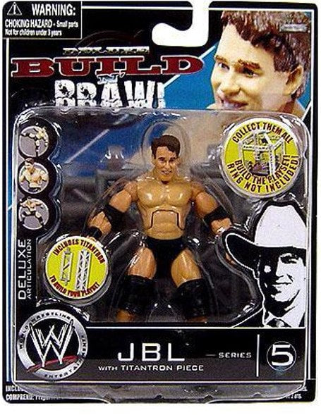2008 WWE Jakks Pacific Deluxe Build 'N' Brawl Series 5 JBL