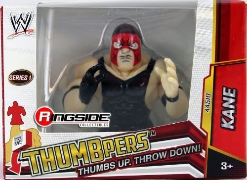 2013 WWE Wicked Cool Toys Thumbpers Series 1 Kane [Boxed]
