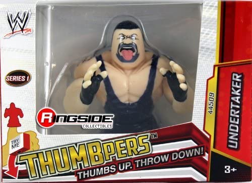 2013 WWE Wicked Cool Toys Thumbpers Series 1 Undertaker [Boxed]