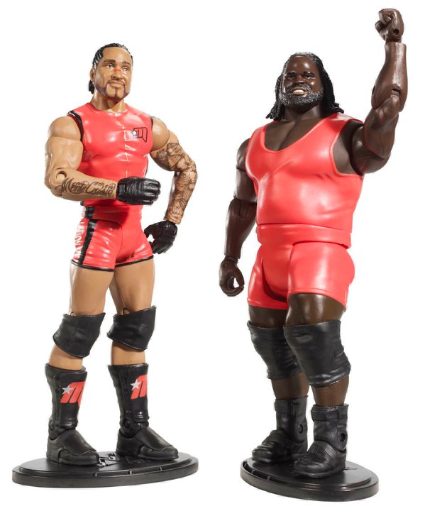 2010 WWE Mattel Basic Battle Packs Series 6 Mark Henry & MVP