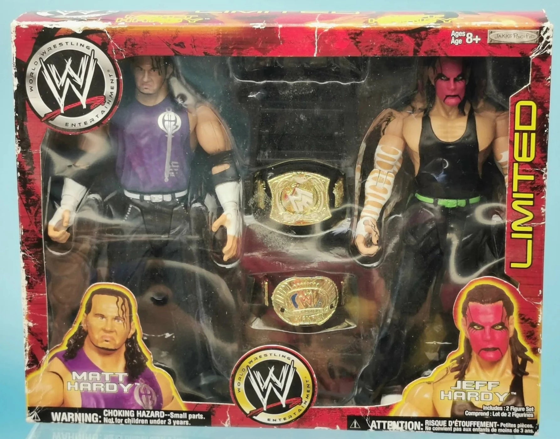 Jeff and matt hardy action outlet figures