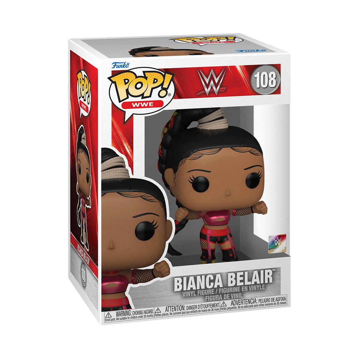2023 WWE Funko POP! Vinyls 108 Bianca Belair [WrestleMania 38] – Figure Database