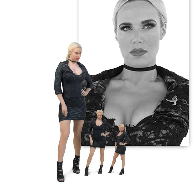 2017 WWE Staramba 3D Printed Statues Lana