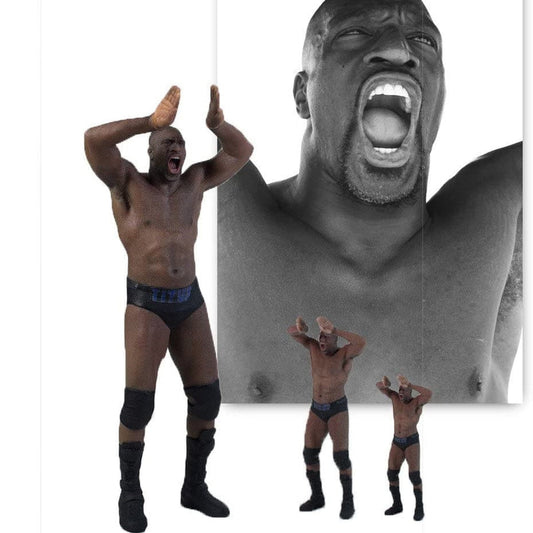 2017 WWE Staramba 3D Printed Statues Titus O'Neil